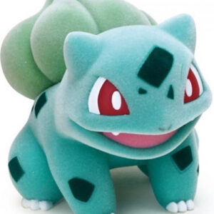 Pokemon Deluxe Flocked Doll Figure – Bulbasaur