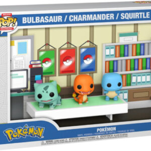 Pokemon Funko Pop! Moment Vinyl: Starters Bulbasaur / Charmander / Squirtle