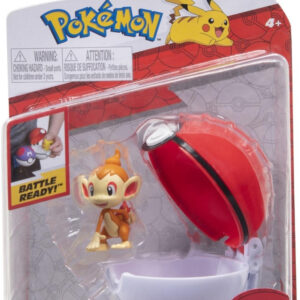 Pokemon Figure – Chimchar + Poke Ball (Clip ‘n’ Go)