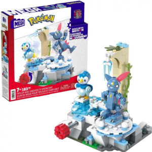 Mega Construx Pokemon – Pokemon Piplup and Sneasel’s Snow Day