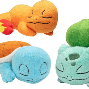 Pokemon Pluche – Sleeping Starters (16cm)