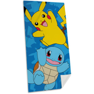 Pokemon strand/badlaken – 70 x 140 cm – katoen – voor kinderen