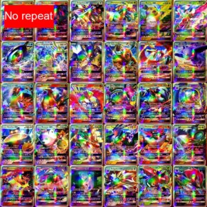 200 Pcs 50pcs GX MEGA Shining TAKARA TOMY Cards Pokemon Cards Game Battle Carte Trading Cards Game kid’s Toy christmas gift