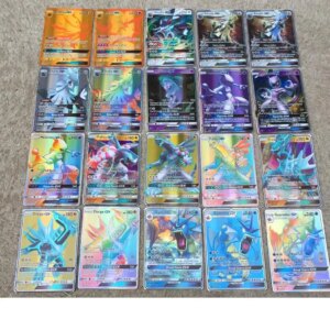 200 Pcs no repeat Pokemon card GX Shining TAKARA TOMY Game Battle Carte Trading Children Toy