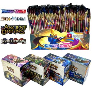 2020 Newest 324Pcs Pokemon Cards TCG: Sword & Shield Booster Box Collectible Trading Card Game