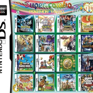 208 in 1 Pokemon Mario Video Games Cartridge Multicart For Nintendo DS NDS NDSL NDSI 2DS 3DS US