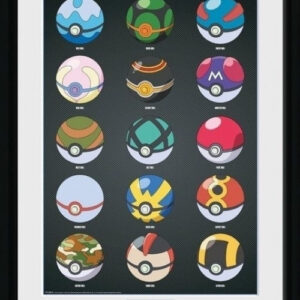 Pokemon Collector Print – Pokeballs