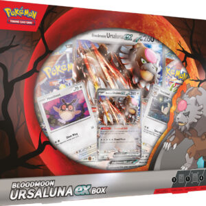 Pokemon TCG Scarlet & Violet Bloodmoon Ursaluna EX Box