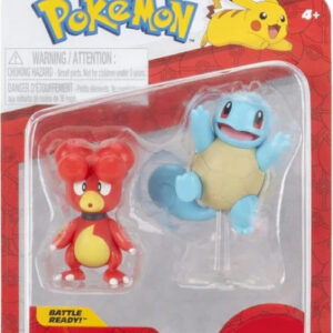 Pokemon Battle Figure Pack – Magby & Squirtle