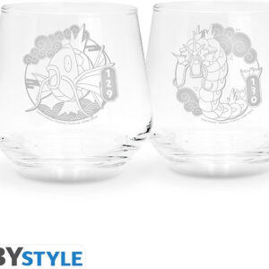 Pokemon – 2 Glasses Set Magikarp & Gyarados