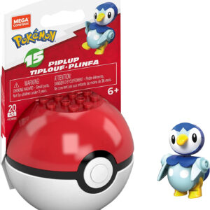 Mega Construx Pokemon – Piplup in Poke Ball