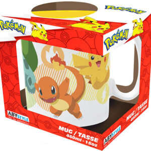 Pokemon Mug – Pikachu and Starters