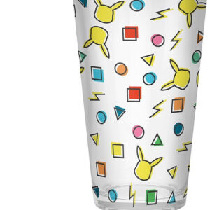 Pokemon – Pikachu Pattern Large Glass