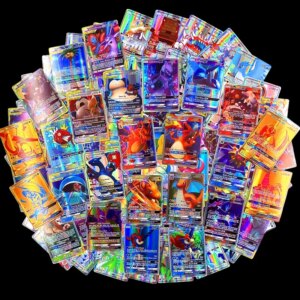 300 Pcs 60pcs Pokemon Cartes GX MEGA Shining Cards Game Battle Carte 100pcs Trading Cards Game Children Pokemons Toy