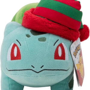 Pokemon Pluche – Bulbasaur with Christmas Hat