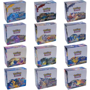 324Pcs/Box 15 Style Pokemon Card Sun & Moon Hidden Fates English Evolutions Booster Collectible Trading Card Game Children Toy