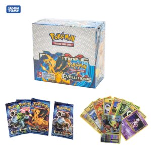 324pcs Card Toys Pokemon Cards Box TCG: Sun & Moon Evolutions Pokemon Booster Shinny Card Pokemon Game Toy Kids Birthday Gift
