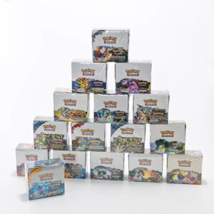 324pcs Pokémon English Card TCG: Sun & Moon Pocket Monsters Pokemon Kids Card Game Battle Card Baby English Card 36 card games