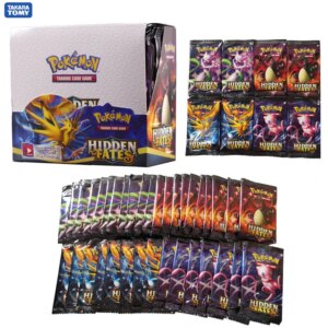 324pcs Pokemon cards Sun & Moon Hidden Fates Booster Box Collectible Trading Card Game Child gift