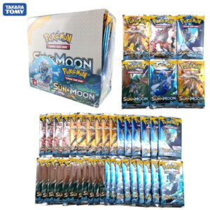 324pcs Pokemon cards TCG: Sun & Moon Edition 36 Packs Per Box Cards Game Battle classeur carte pokemon Child Toy