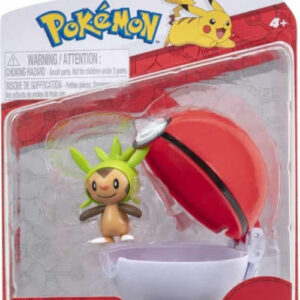 Pokemon Figure – Chespin + Poke Ball (Clip ‘n’ Go)