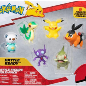 Pokemon Battle Figure – Multi Pack (Pikachu, Oshawott, Snivy, Tepig, Sableye & Axew)