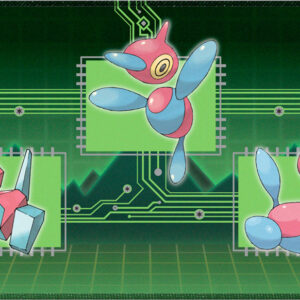 Pokemon TCG Stitched Porygon Evolutions Playmat