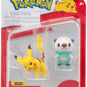 Pokemon Battle Figure Pack – Oshawott & Pikachu