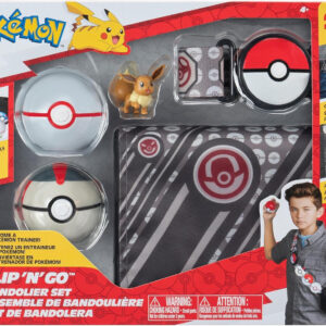 Pokemon Clip ‘N Go Bandolier Set – Eevee (Timer/Premier Ball)