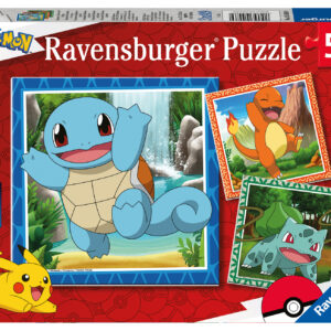 Ravensburger puzzel Pokémon 3×49 stukjes