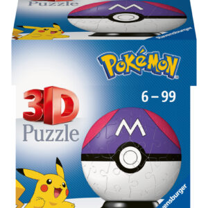 Ravensburger puzzelbal Pokemon masterball 54 stukjes