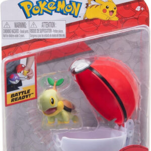 Pokemon Figure – Turtwig + Poke Ball (Clip ‘n’ Go)
