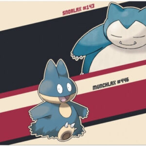 Pokemon TCG Snorlax & Munchlax Playmat