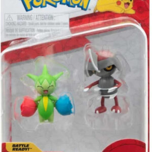Pokemon Battle Figure Pack – Roselia & Pawniard