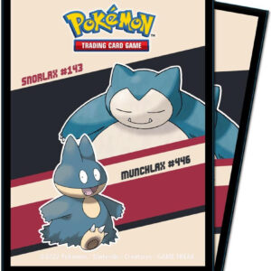 Pokemon TCG Snorlax & Munchlax Deck Protector Sleeves