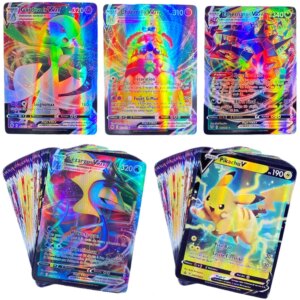 450 Pcs French Pokemon Cards Vmax TAG TEAM GX Shining Battle Trading Game Children Carte Francaise V Max Toy