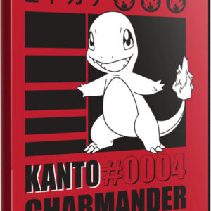 Pokemon TCG Kanto Starter Charmander 4-Pocket Portfolio
