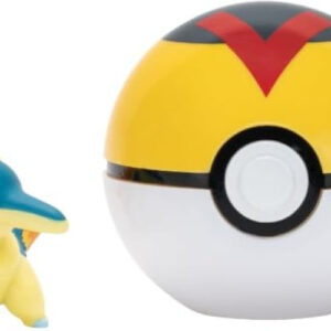 Pokemon Figure – Cyndaquil + Level Ball (Clip ‘n’ Go)