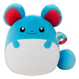 Jazwares Squishmallows pokemon knuffel pluche – marill, 35cm