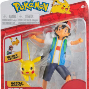 Pokemon Battle Feature Figure – Ash & Pikachu (Sword&Shield)
