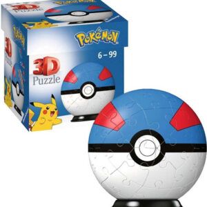 Pokemon 3D Puzzle – Great Ball (55 pc)