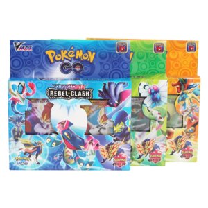 54 Pcs GX MEGA Shining TAKARA TOMY Cards Game Pokemon Battle Carte Trading Cards Game Children Toy