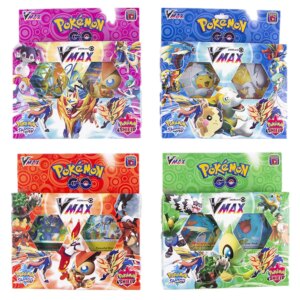 54Pcs/box Pokemon Go Sword & Shield Vmax Cards Collectible Trading Card Game Toys
