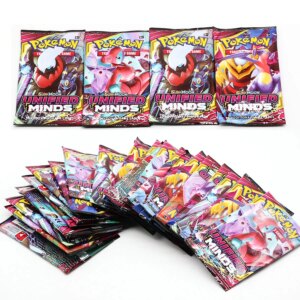 54pcs New POKEMON Card English Version Pokemon Battle Collection Card Box Kids Toy Gift