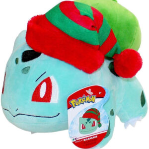 Pokemon Pluche – Winter Bulbasaur with Christmas Hat