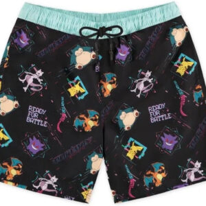 Pokemon – Men’s Black Swimshort