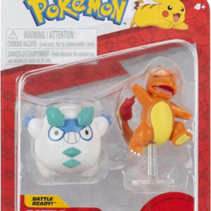 Pokemon Battle Figure Pack – Galarian Darumaka & Charmander