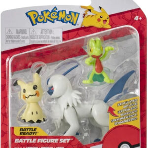 Pokemon Battle Figure Pack – Absol, Mimikyu, Treecko