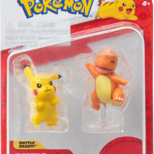 Pokemon Battle Feature Figure – Pikachu & Charmander