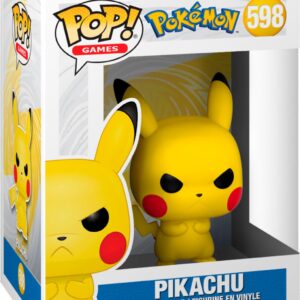 Pokemon POP! Games Vinyl Figure Pikachu (Angry) 9cm